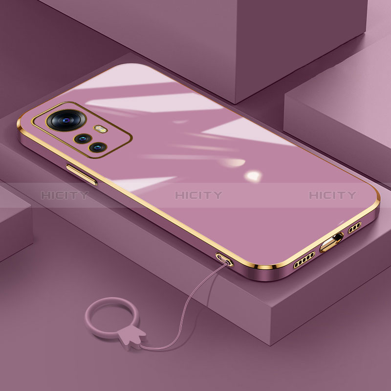 Custodia Silicone Ultra Sottile Morbida Cover S03 per Xiaomi Mi 12T 5G Viola