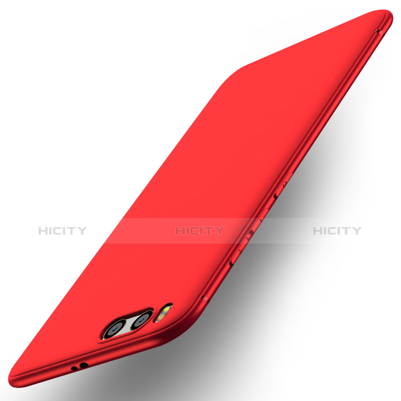 Custodia Silicone Ultra Sottile Morbida Cover S04 per Xiaomi Mi 6 Rosso