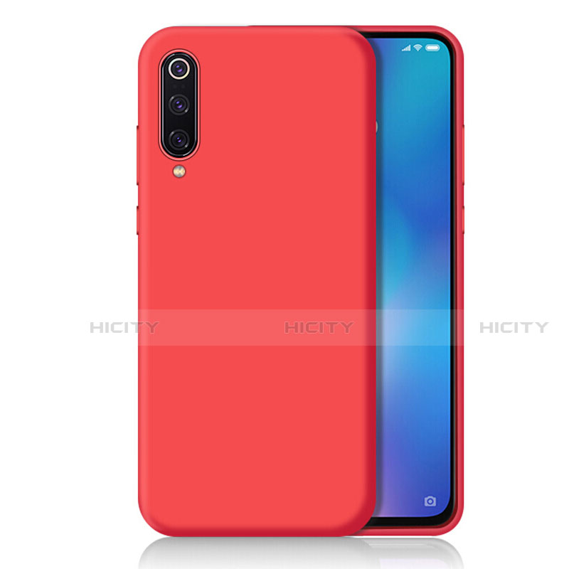 Custodia Silicone Ultra Sottile Morbida Cover S04 per Xiaomi Mi 9 Lite Rosso