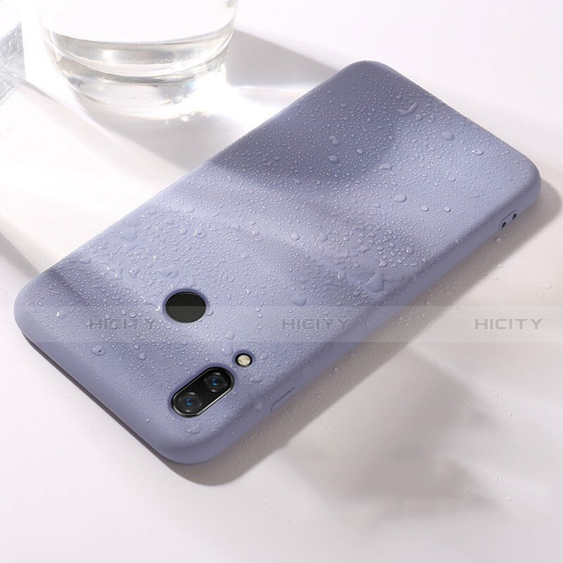 Custodia Silicone Ultra Sottile Morbida Cover S05 per Huawei Honor 8X Grigio