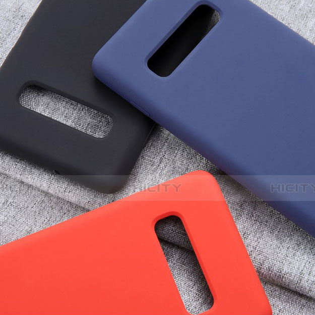 Custodia Silicone Ultra Sottile Morbida Cover U01 per Samsung Galaxy S10