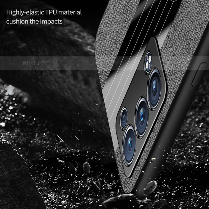 Custodia Silicone Ultra Sottile Morbida Cover X01L per Oppo Reno6 Pro 5G