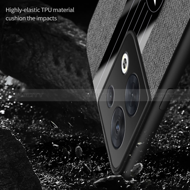 Custodia Silicone Ultra Sottile Morbida Cover X01L per Oppo Reno9 Pro+ Plus 5G