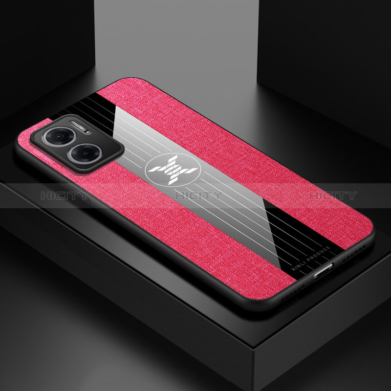 Custodia Silicone Ultra Sottile Morbida Cover X01L per Xiaomi Redmi Note 11E 5G Rosso