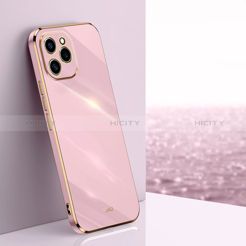 Custodia Silicone Ultra Sottile Morbida Cover XL1 per Huawei Honor 60 SE 5G Lavanda