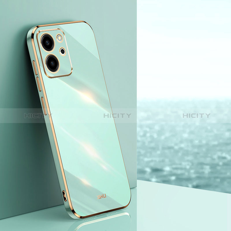 Custodia Silicone Ultra Sottile Morbida Cover XL1 per Huawei Honor 80 SE 5G Verde