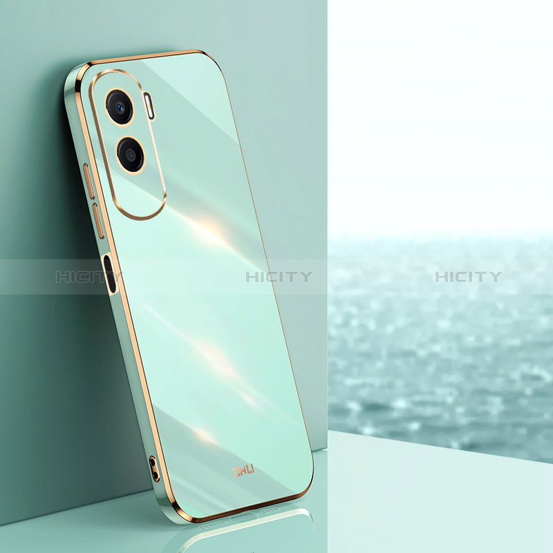 Custodia Silicone Ultra Sottile Morbida Cover XL1 per Huawei Honor 90 Lite 5G Verde