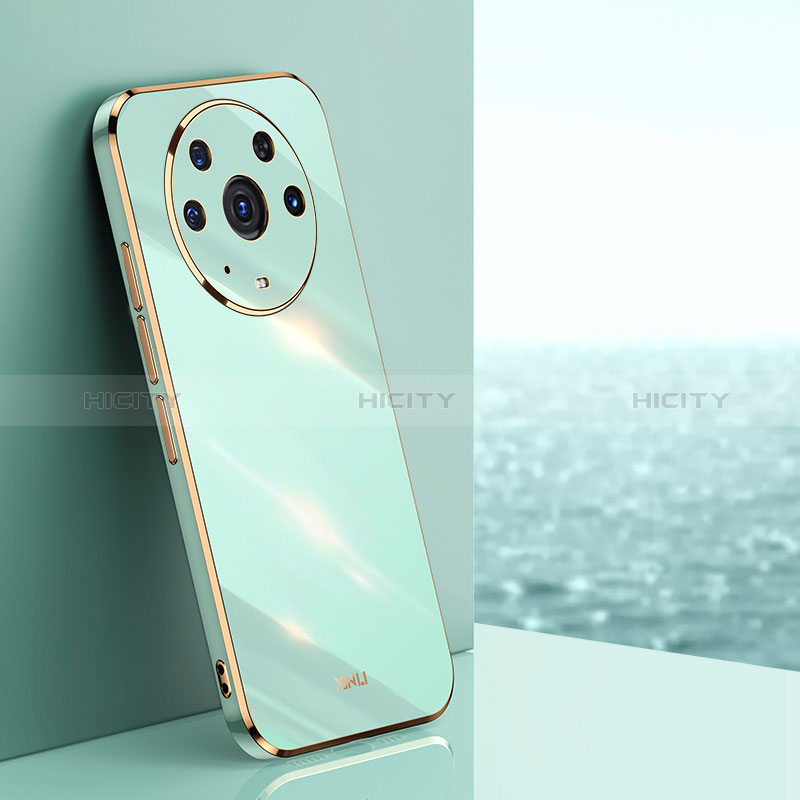 Custodia Silicone Ultra Sottile Morbida Cover XL1 per Huawei Honor Magic3 Pro 5G Verde