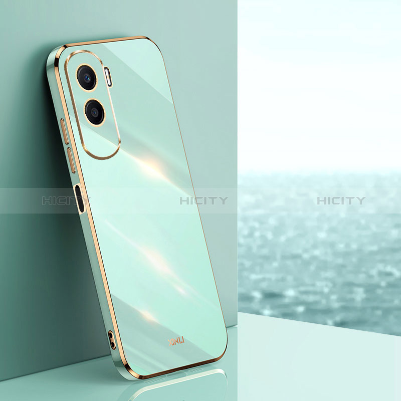 Custodia Silicone Ultra Sottile Morbida Cover XL1 per Huawei Honor X50i 5G Verde