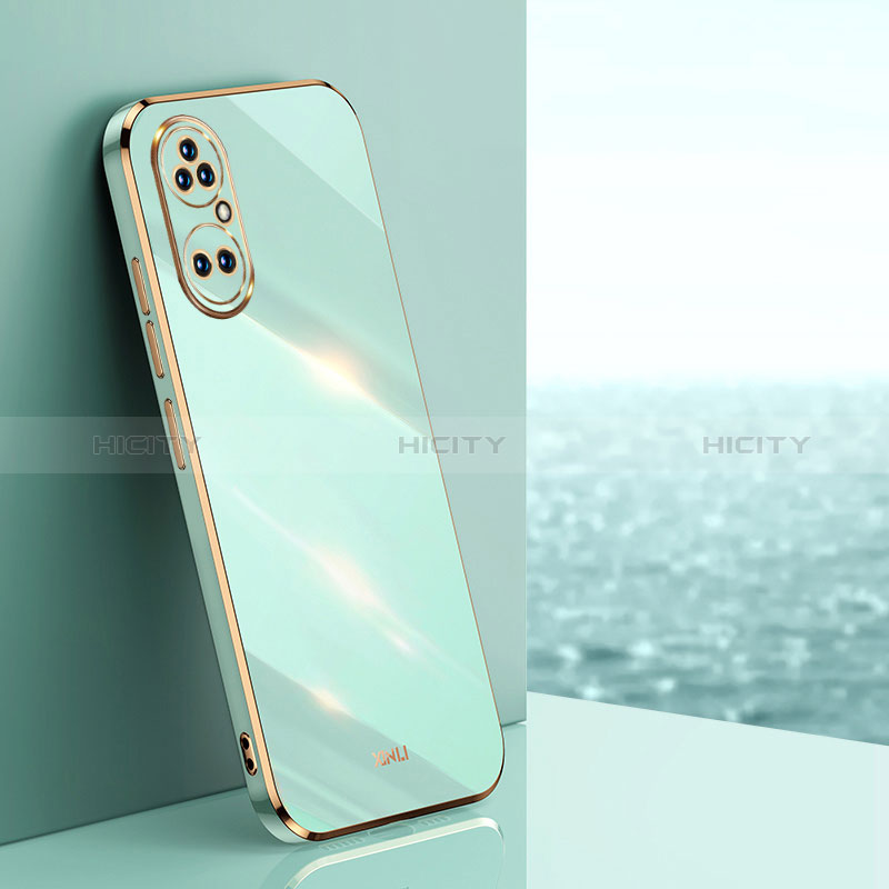 Custodia Silicone Ultra Sottile Morbida Cover XL1 per Huawei P50 Pro Verde