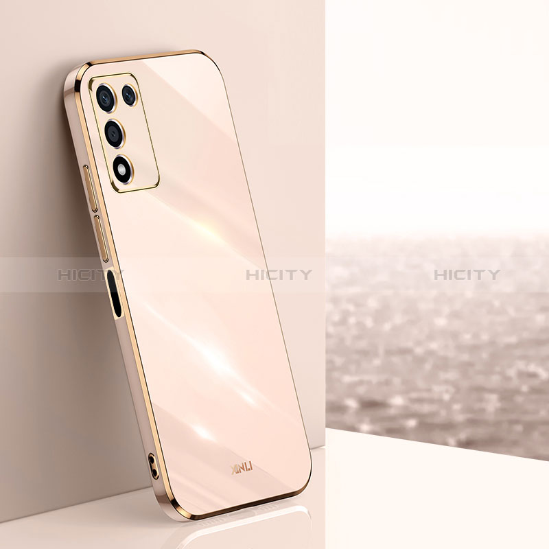 Custodia Silicone Ultra Sottile Morbida Cover XL1 per Realme 9 SE 5G Oro