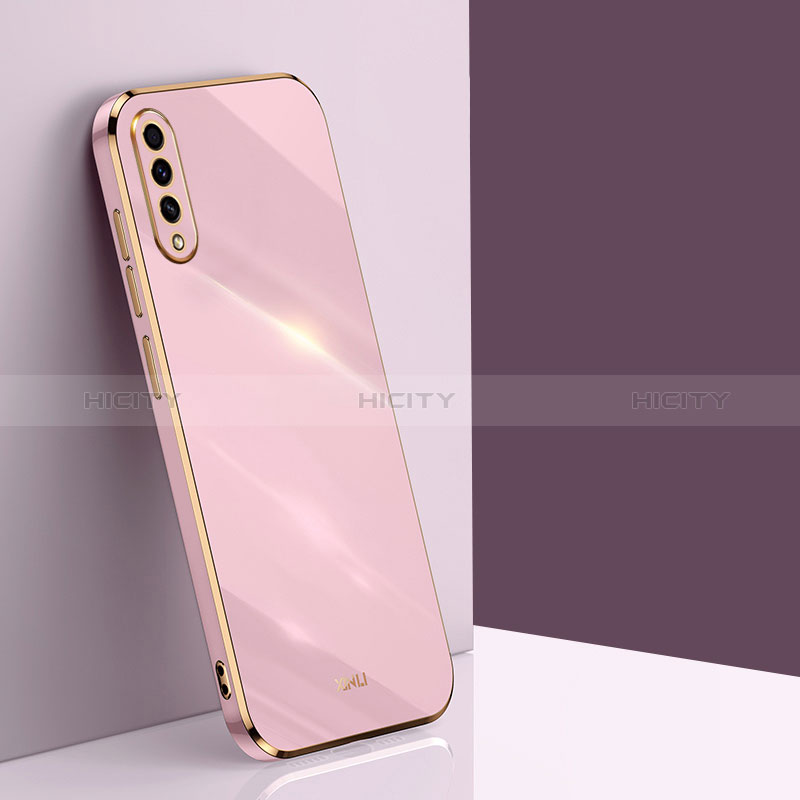 Custodia Silicone Ultra Sottile Morbida Cover XL1 per Samsung Galaxy A50S Rosa