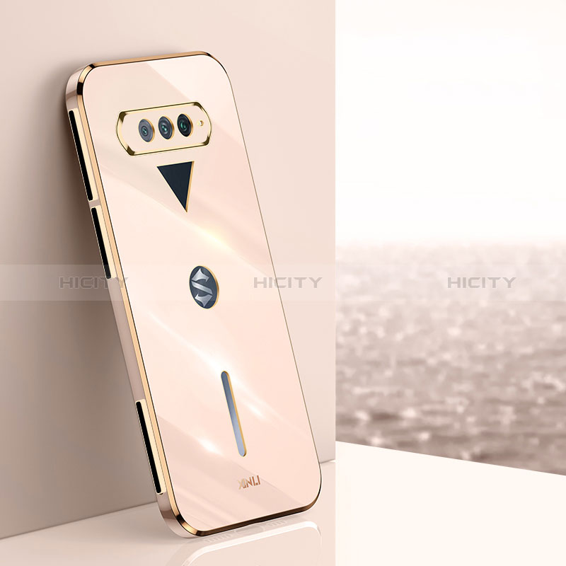 Custodia Silicone Ultra Sottile Morbida Cover XL1 per Xiaomi Black Shark 5 RS 5G Oro