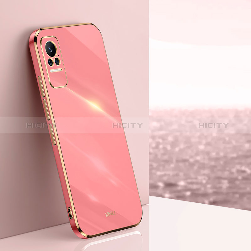 Custodia Silicone Ultra Sottile Morbida Cover XL1 per Xiaomi Civi 1S 5G Rosa Caldo