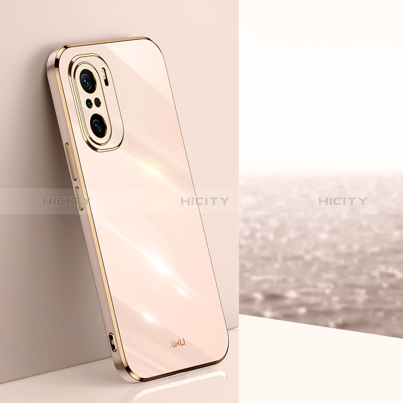 Custodia Silicone Ultra Sottile Morbida Cover XL1 per Xiaomi Mi 11X 5G Oro