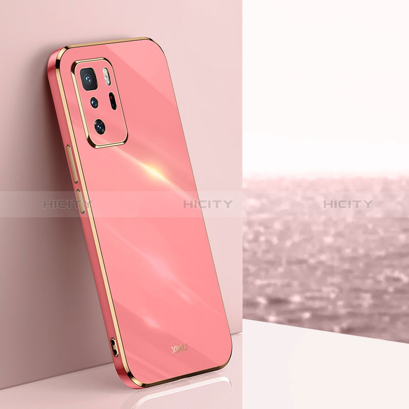 Custodia Silicone Ultra Sottile Morbida Cover XL1 per Xiaomi Poco X3 GT 5G Rosa Caldo