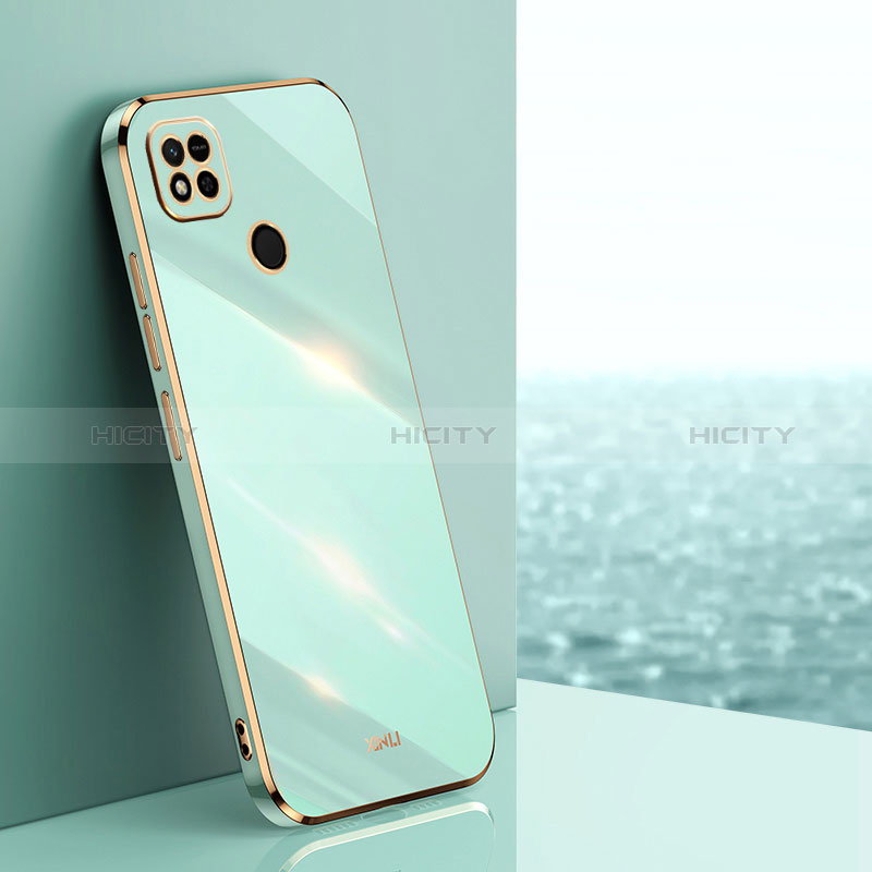 Custodia Silicone Ultra Sottile Morbida Cover XL1 per Xiaomi Redmi 9 Activ Verde