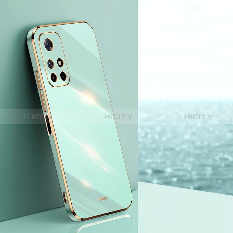 Custodia Silicone Ultra Sottile Morbida Cover XL1 per Xiaomi Redmi Note 11S 5G Verde