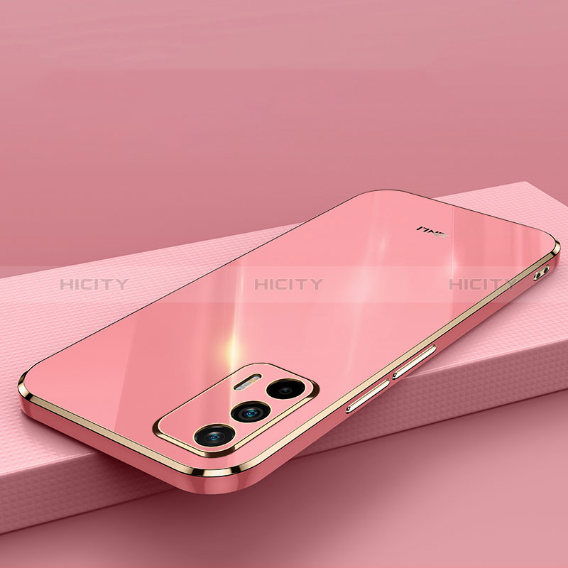 Custodia Silicone Ultra Sottile Morbida Cover XL2 per Realme GT Neo 5G Rosa Caldo