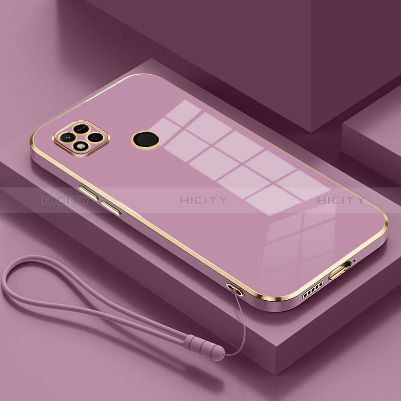 Custodia Silicone Ultra Sottile Morbida Cover XL2 per Xiaomi Redmi 9 Activ Viola