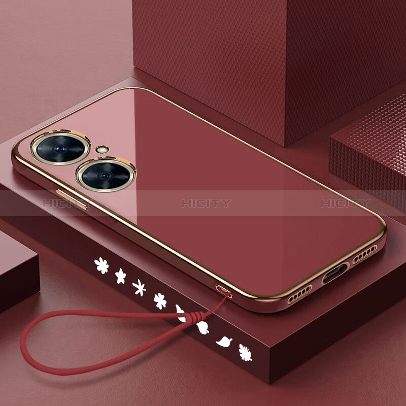 Custodia Silicone Ultra Sottile Morbida Cover XL3 per Huawei Nova 11i Rosso