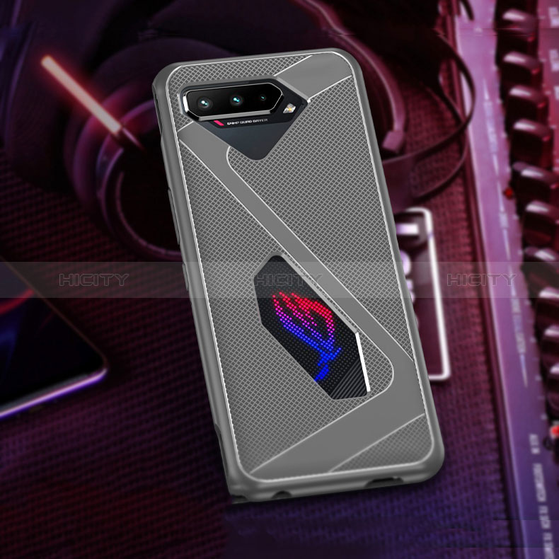 Custodia Silicone Ultra Sottile Morbida Cover ZJ1 per Asus ROG Phone 5 Ultimate