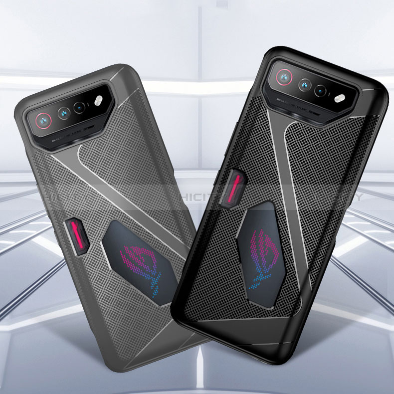 Custodia Silicone Ultra Sottile Morbida Cover ZJ1 per Asus ROG Phone 7 Pro