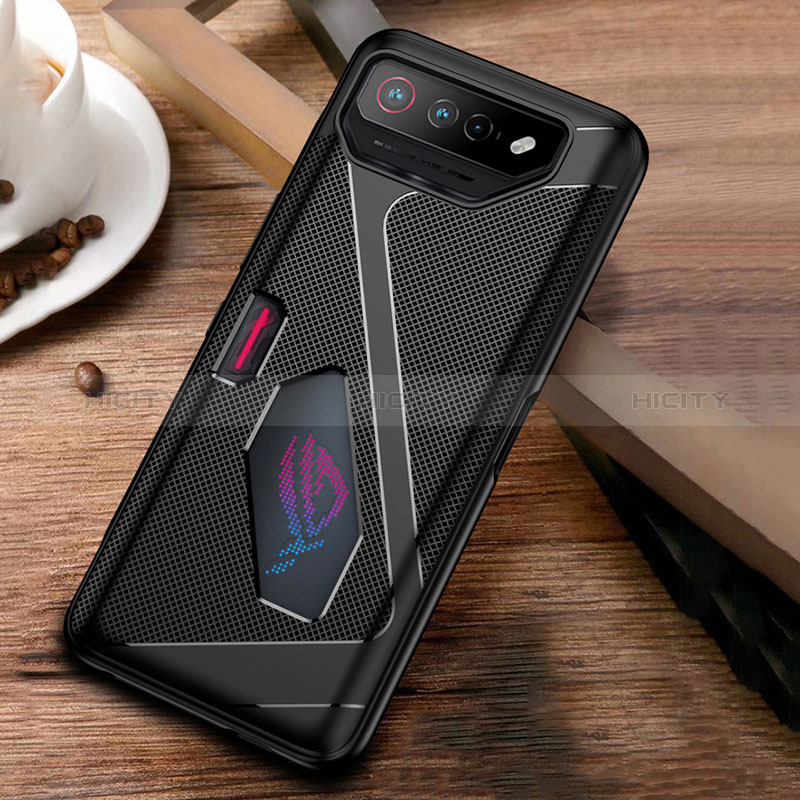 Custodia Silicone Ultra Sottile Morbida Cover ZJ1 per Asus ROG Phone 7 Ultimate