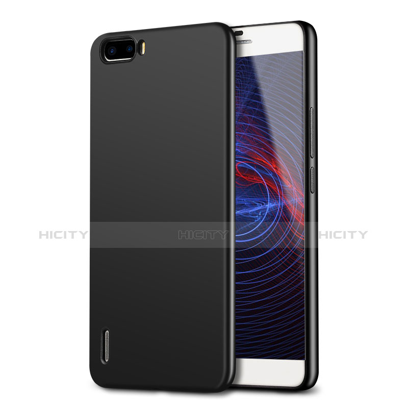 Custodia Silicone Ultra Sottile Morbida per Huawei Honor 6 Plus Nero