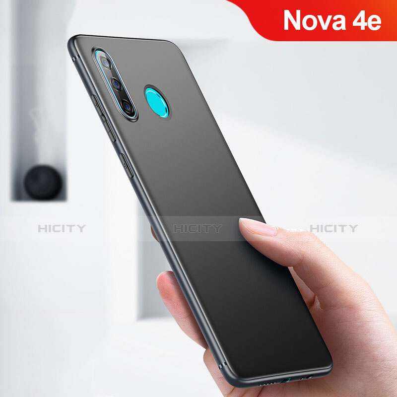 Custodia Silicone Ultra Sottile Morbida per Huawei Nova 4e Nero