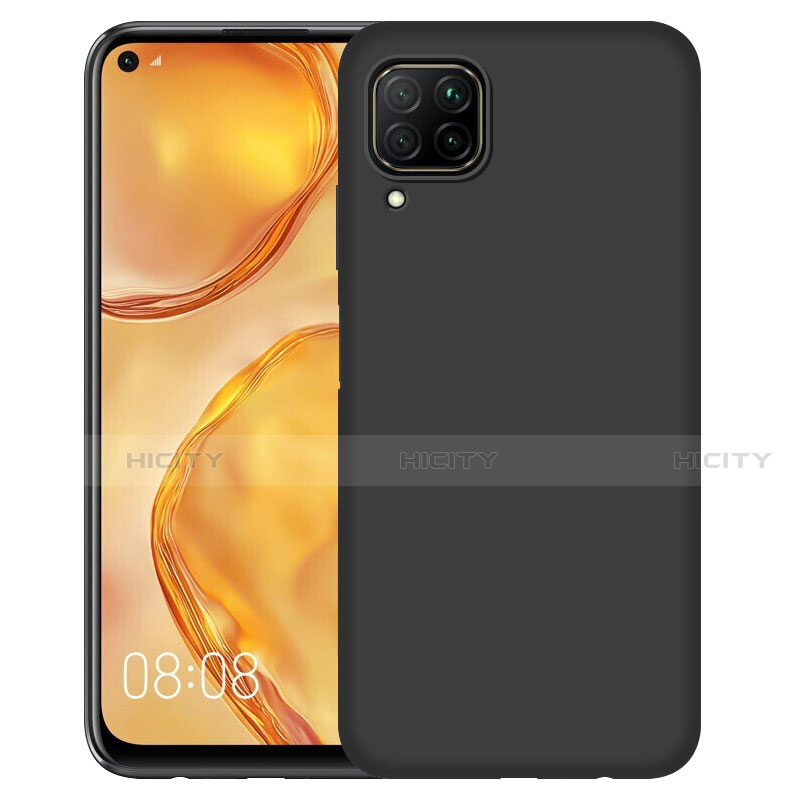 Custodia Silicone Ultra Sottile Morbida per Huawei Nova 6 SE Nero