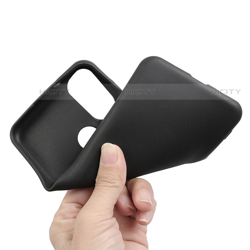 Custodia Silicone Ultra Sottile Morbida per Motorola Moto Edge 30 5G Nero