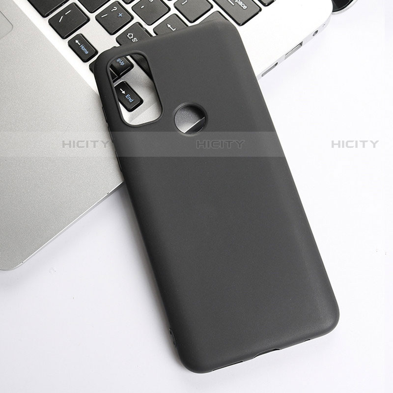 Custodia Silicone Ultra Sottile Morbida per Motorola Moto G Pure Nero