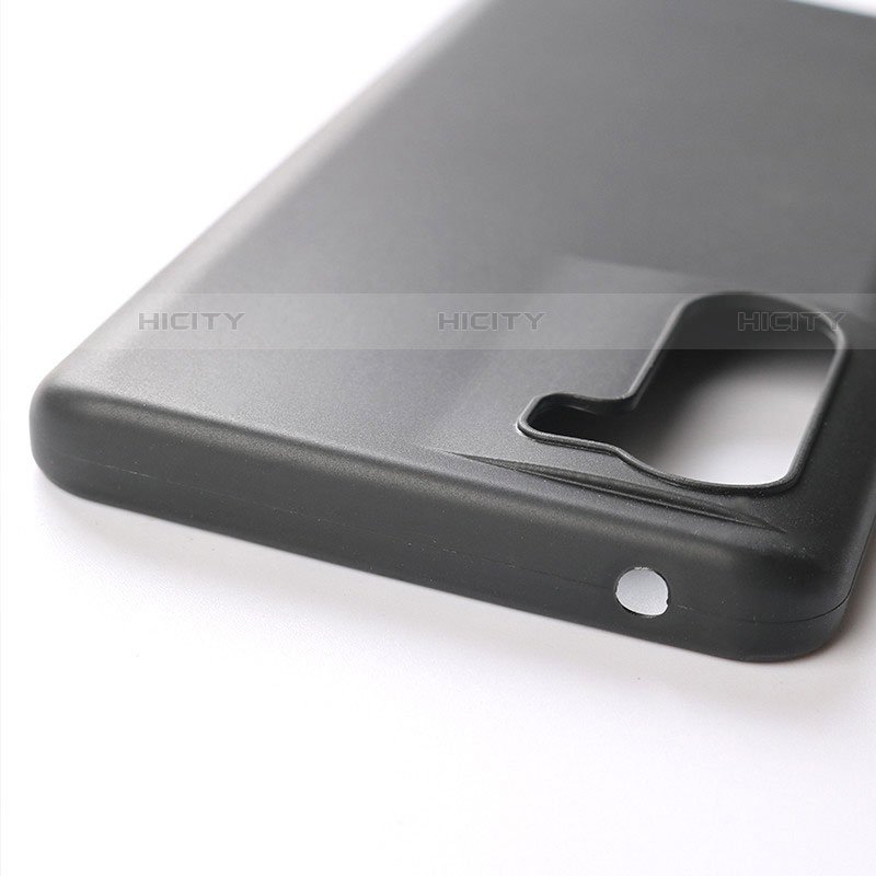 Custodia Silicone Ultra Sottile Morbida per Motorola Moto G200 5G Nero