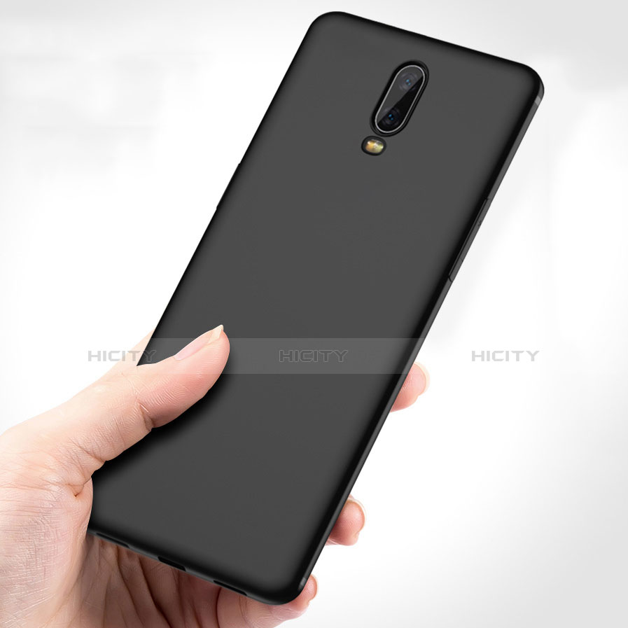 Custodia Silicone Ultra Sottile Morbida per OnePlus 6T Nero