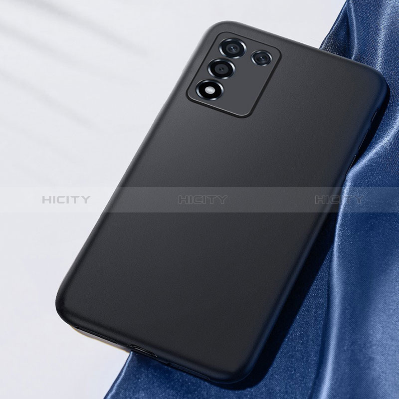 Custodia Silicone Ultra Sottile Morbida per Realme Q3s 5G Nero