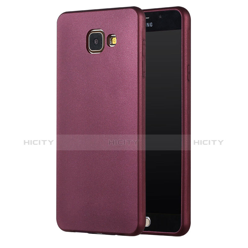 Custodia Silicone Ultra Sottile Morbida per Samsung Galaxy A3 (2017) SM-A320F Rosso