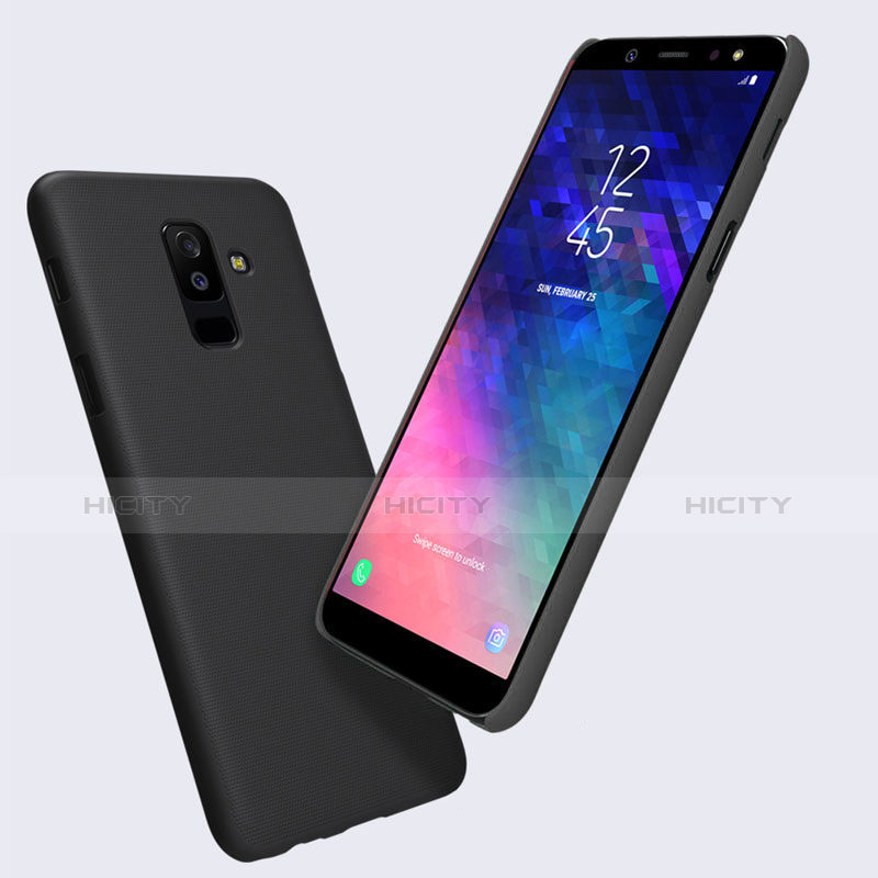 Custodia Silicone Ultra Sottile Morbida per Samsung Galaxy A6 Plus (2018) Nero