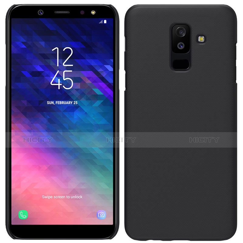 Custodia Silicone Ultra Sottile Morbida per Samsung Galaxy A6 Plus (2018) Nero