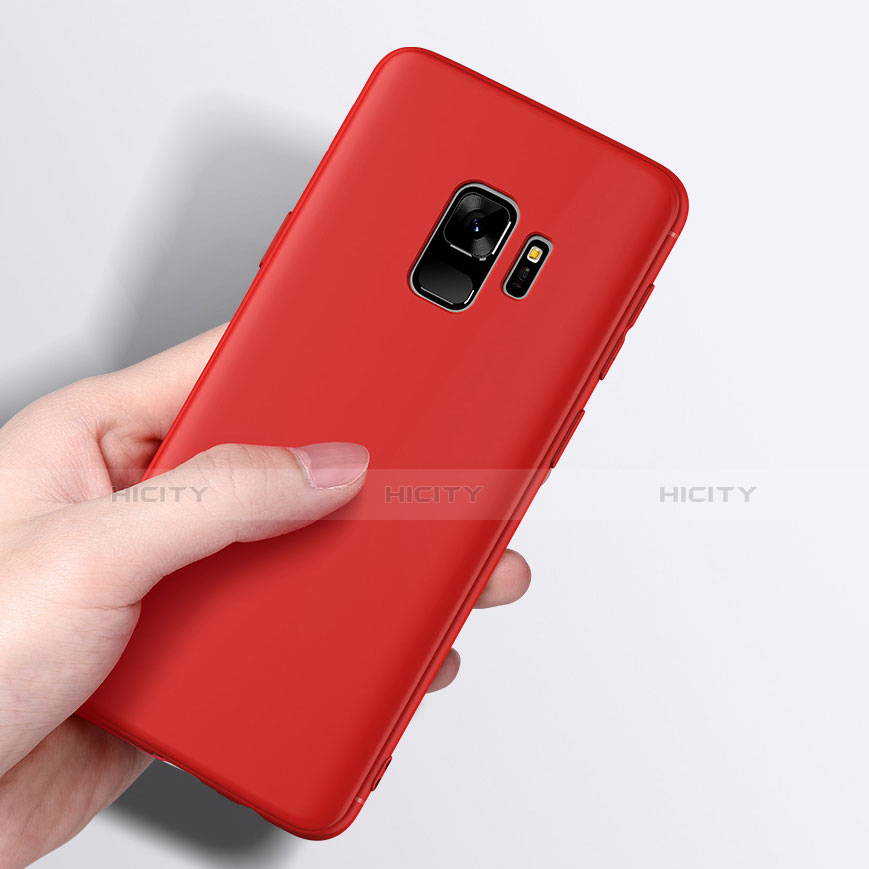 Custodia Silicone Ultra Sottile Morbida per Samsung Galaxy S9 Rosso