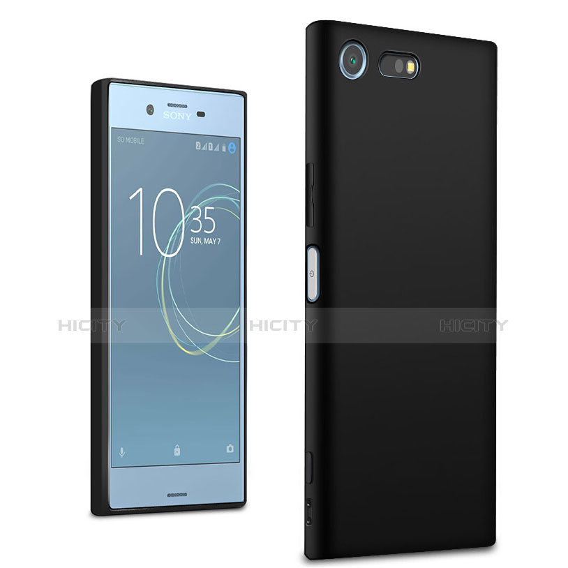 Custodia Silicone Ultra Sottile Morbida per Sony Xperia XZ Premium Nero