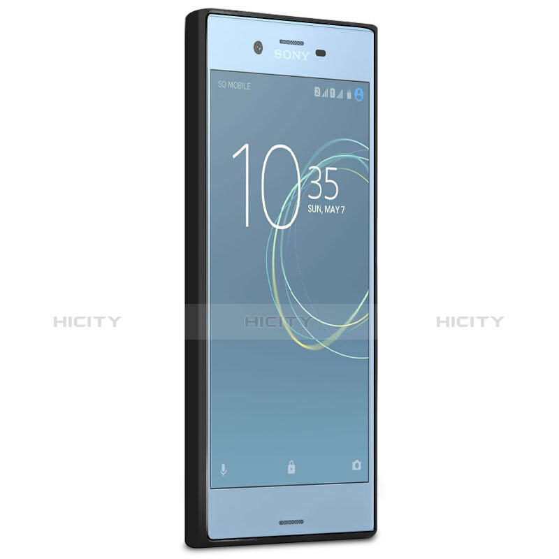 Custodia Silicone Ultra Sottile Morbida per Sony Xperia XZ Premium Nero