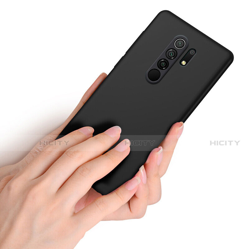 Custodia Silicone Ultra Sottile Morbida per Xiaomi Redmi 9 Prime India Nero