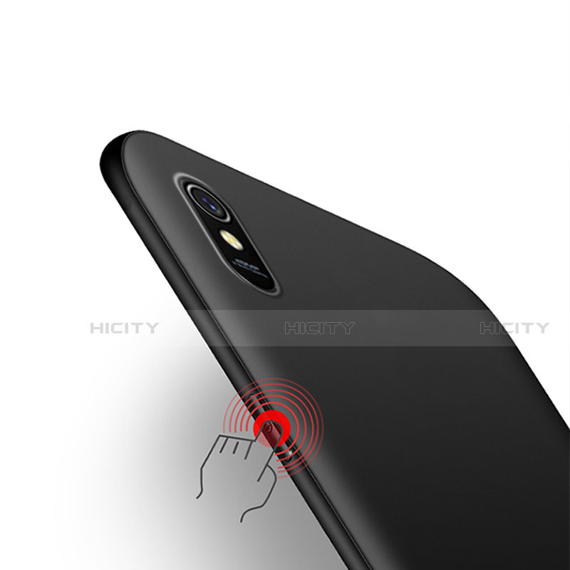 Custodia Silicone Ultra Sottile Morbida per Xiaomi Redmi 9A Nero