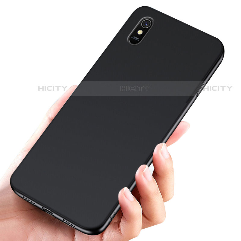 Custodia Silicone Ultra Sottile Morbida per Xiaomi Redmi 9i Nero