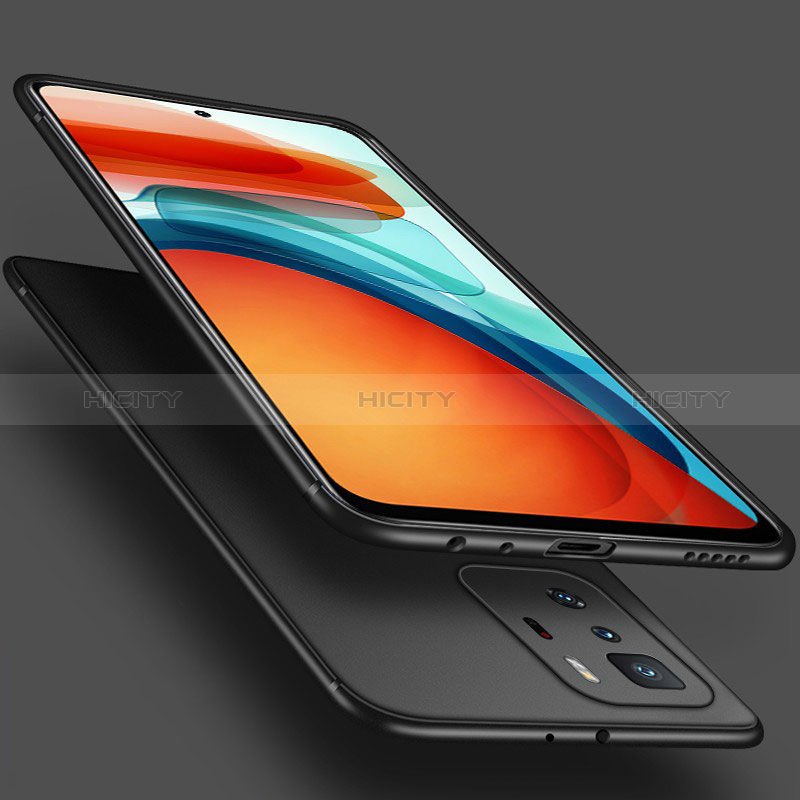 Custodia Silicone Ultra Sottile Morbida per Xiaomi Redmi Note 10 Pro 5G Nero