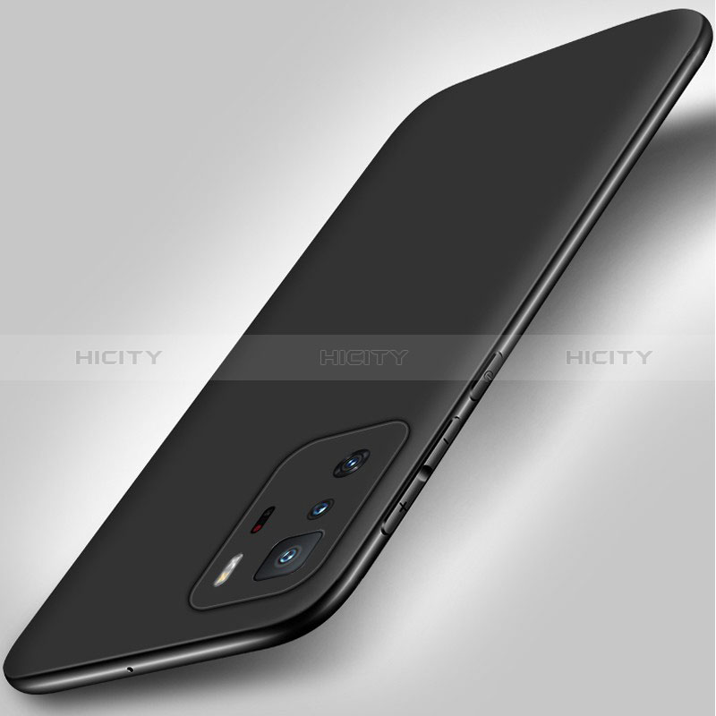 Custodia Silicone Ultra Sottile Morbida per Xiaomi Redmi Note 10 Pro 5G Nero