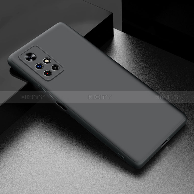 Custodia Silicone Ultra Sottile Morbida per Xiaomi Redmi Note 11S 5G Nero