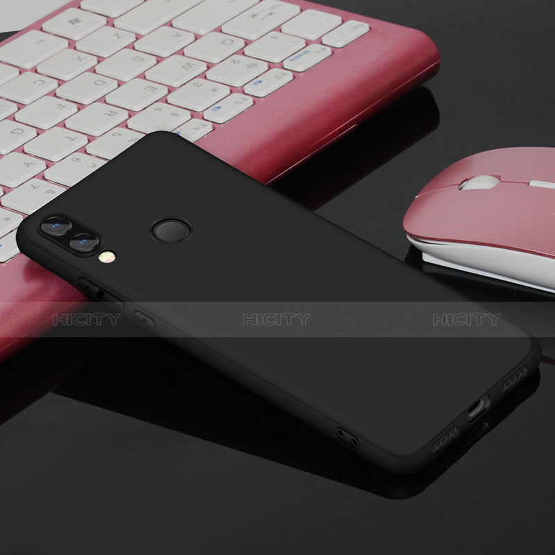 Custodia Silicone Ultra Sottile Morbida per Xiaomi Redmi Note 7 Nero