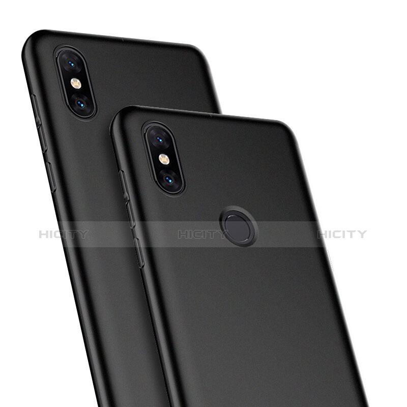 Custodia Silicone Ultra Sottile Morbida R01 per Xiaomi Mi Mix 3 Nero